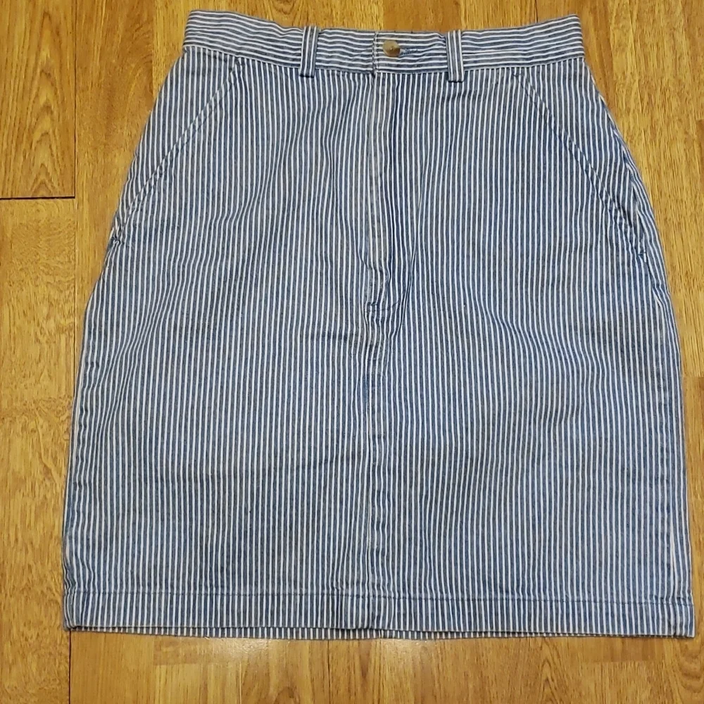 Ruff Hewn engineer stripe pencil skirt sz 4